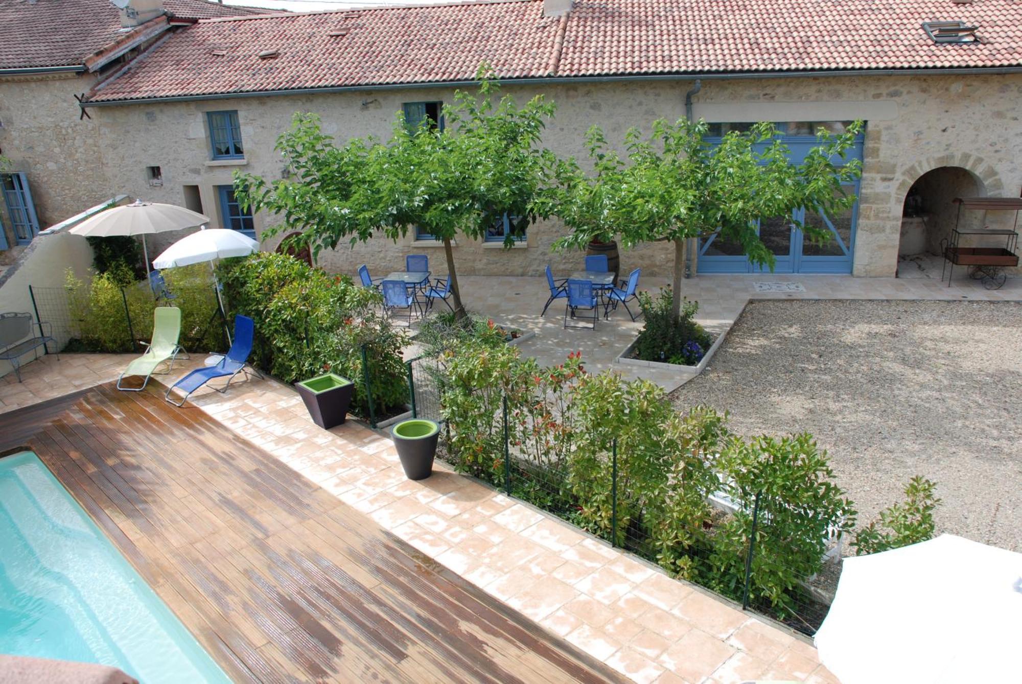 Chambres D'Hotes Du Clos Semper Felix Sainte-Bazeille Exterior foto